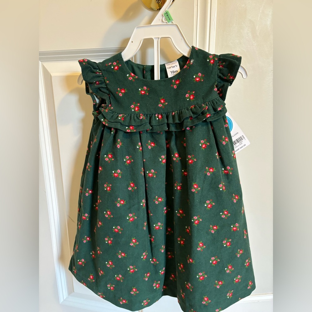 Girls 18 months Carter’s Christmas Dress